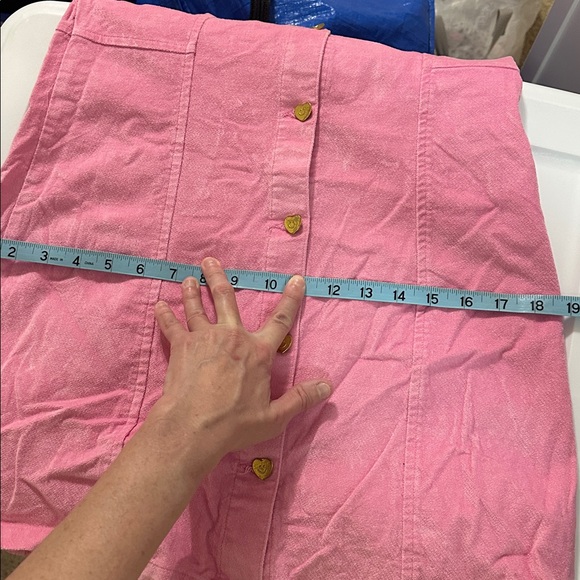 Adorable Lazy Oaf Pink Velvet Dress - Picture 12 of 12